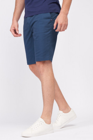 Lee Cooper - Bermuda barbat de culoare uniforma cu buzunare oblice