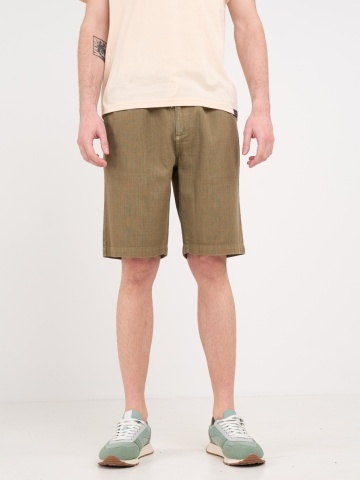 Lee Cooper - Bermude barbat de culoare uniforma cu buzunare