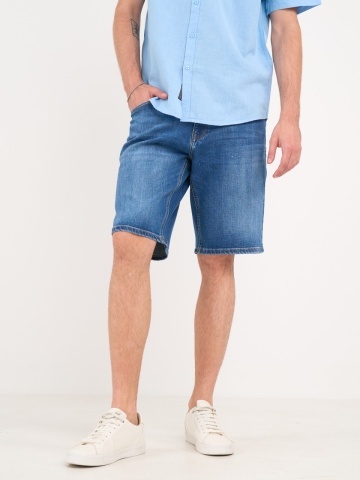 Lee Cooper - Bermude barbat din denim cu aspect usor decolorat - Img 8