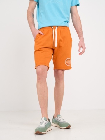 Lee Cooper - Bermude barbat sport de culoare uniforma cu logo
