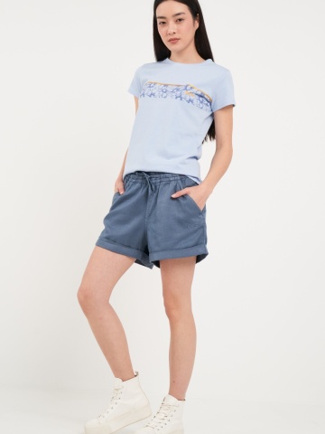 Lee Cooper - Bermude dama sport de culoare uniforma - Img 7