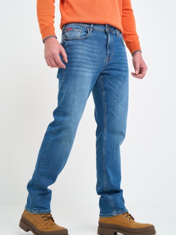 Lee Cooper - Blugi barbat regular cu aspect decolorat - Img 5