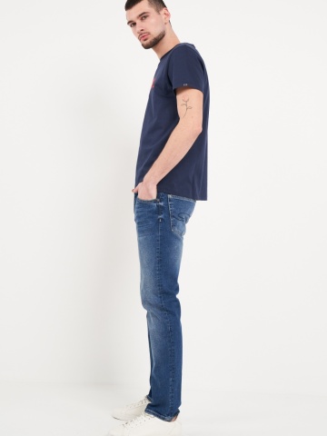 Lee Cooper - Blugi barbat regular cu aspect decolorat - Img 4