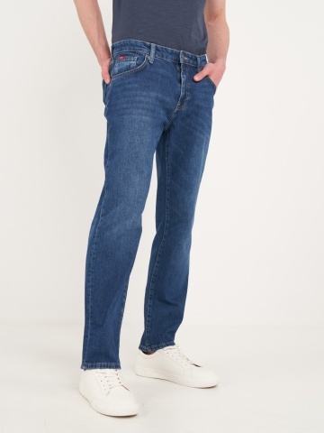 Lee Cooper - Blugi barbat regular cu aspect usor decolorat - Img 2