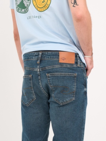 Lee Cooper - Blugi barbat slim cu aspect decolorat - Img 2