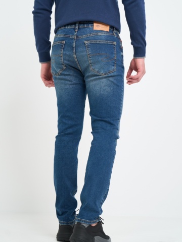 Lee Cooper - Blugi barbat slim cu aspect decolorat - Img 2