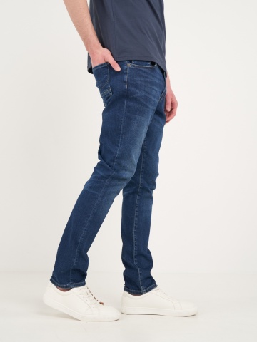 Lee Cooper - Blugi barbat slim cu aspect usor decolorat - Img 7