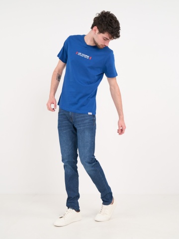 Lee Cooper - Blugi barbat slim cu aspect usor decolorat - Img 8