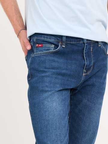Lee Cooper - Blugi barbat slim cu aspect usor decolorat - Img 2