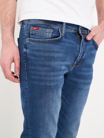 Lee Cooper - Blugi barbat slim cu aspect usor decolorat - Img 7