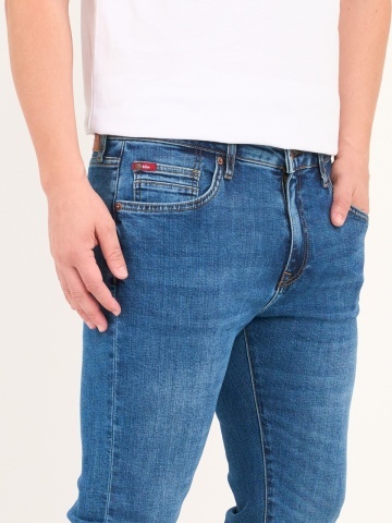 Lee Cooper - Blugi barbat straight cu aspect usor decolorat - Img 2