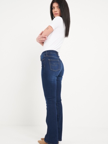 Lee Cooper - Blugi dama bootcut cu aspect usor decolorat - Img 2