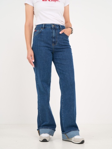 Lee Cooper - Blugi dama bootcut cu detalii