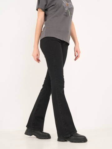 Lee Cooper - Blugi dama bootcut de culoare inchisa - Img 9