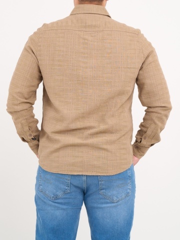 Lee Cooper - Camasa barbat cu maneca lunga de culoare uniforma - Img 3