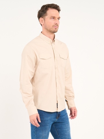Lee Cooper - Camasa barbat maneca lunga de culoare uniforma - Img 6