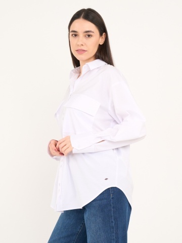 Lee Cooper - Camasa dama cu maneca lunga si buzunare - Img 2