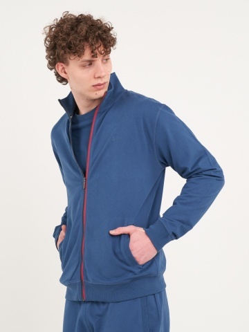 Lee Cooper - Hanorac barbat cu fermoar si logo - Img 4
