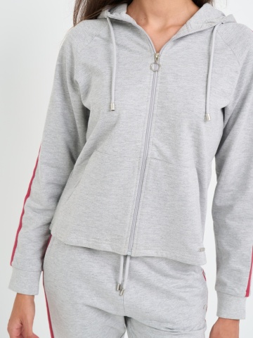 Lee Cooper - Hanorac dama cu model in dungi - Img 6