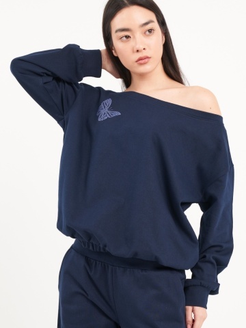 Lee Cooper - Hanorac dama de culoare uniforma cu detalii - Img 6