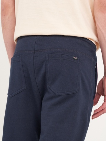 Lee Cooper - Pantaloni lungi barbat sport de culoare uniforma cu detalii logo - Img 2