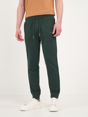 Lee Cooper - Pantaloni sport barbat cu buzunare si detalii logo