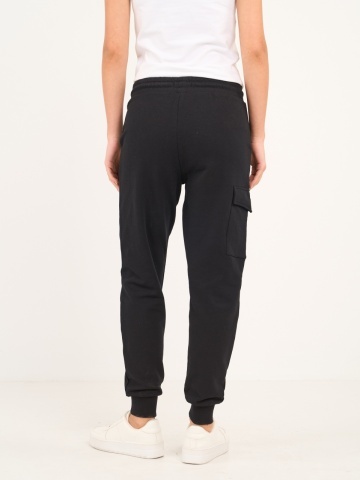 Lee Cooper - Pantaloni sport dama cu buzunare si logo aplicat - Img 4