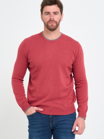 Lee Cooper - Pulover barbat de culoare uniforma