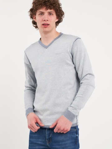 Lee Cooper - Pulover barbat de culoare uniforma - Img 2