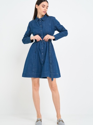 Lee Cooper - Rochie dama din denim cu buzunare - Img 10