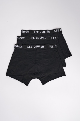 Lee Cooper - Set 3 perechi de boxeri cu banda logo