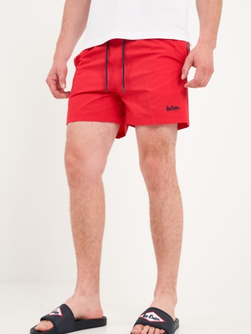 Lee Cooper - Sort de baie barbat de culoare uniforma cu logo