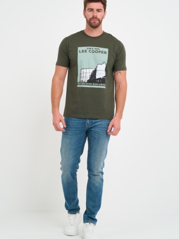 Lee Cooper - Tricou barbat cu imprimeu logo - Img 7
