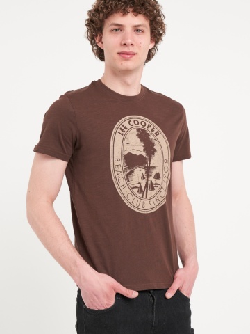 Lee Cooper - Tricou barbat cu imprimeu - Img 4