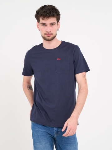 Lee Cooper - Tricou barbat cu maneca scurta si buzunar