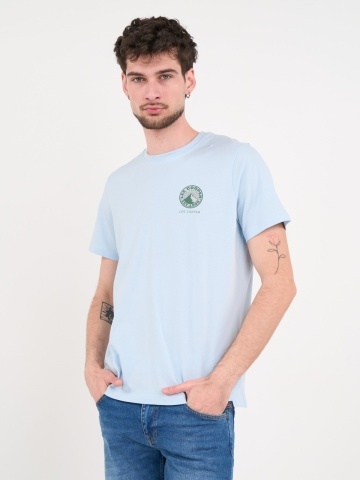 Lee Cooper - Tricou barbat cu maneca scurta si imprimeu grafic