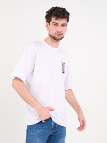 Lee Cooper - Tricou barbat cu maneca scurta si imprimeu grafic - Img 6