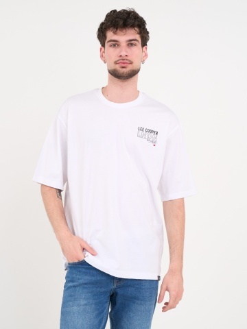 Lee Cooper - Tricou barbat cu maneca scurta si imprimeu grafic - Img 8
