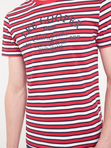 Lee Cooper - Tricou barbat cu model in dungi - Img 2