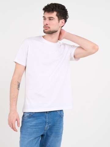 Lee Cooper - Tricou barbat de culoare uniforma cu detalii logo - Img 5
