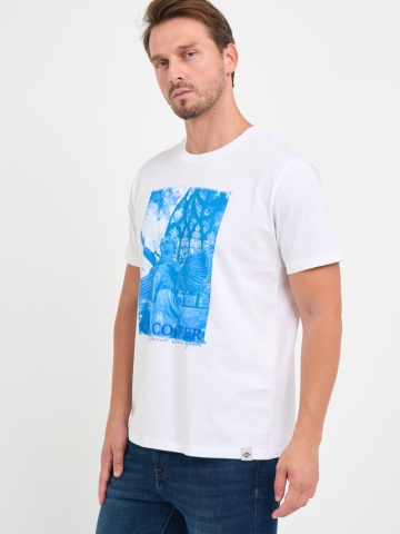 Lee Cooper - Tricou barbat maneca scurta cu detalii grafice - Img 6