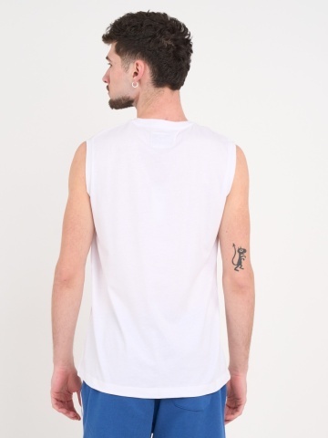 Lee Cooper - Tricou fara maneci cu imprimeu grafic - Img 2