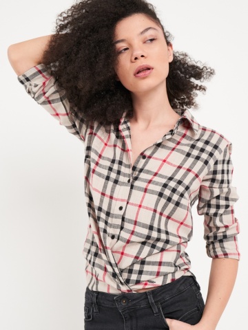 Timeout - Camasa dama cu model in carouri