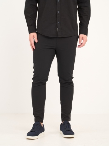Timeout - Pantaloni lungi barbat de culoare uniforma