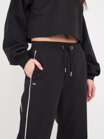 Timeout - Pantaloni sport dama cu buzunare si detalii - Img 3