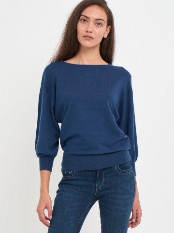 Timeout - Pulover dama de culoare uniforma si logo aplicat