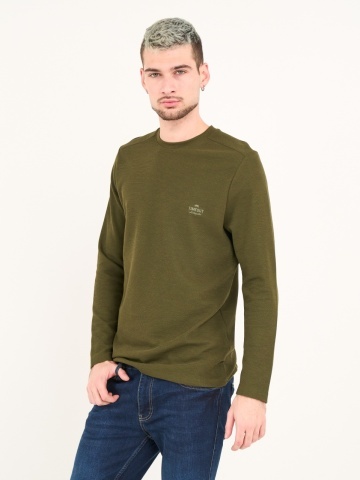 Timeout - Tricou barbat cu maneca lunga si detalii logo