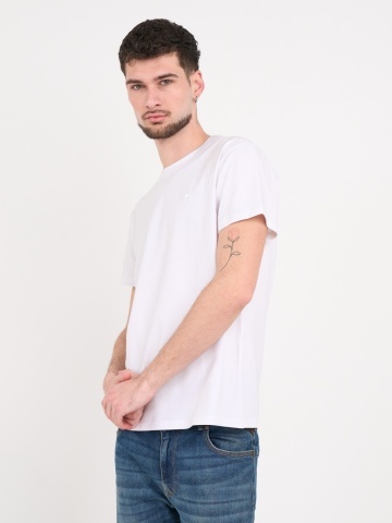 Timeout - Tricou barbat cu maneca scurta si detalii logo - Img 5