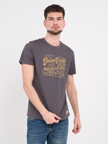 Timeout - Tricou barbat cu maneca scurta si imprimeu grafic - Img 6