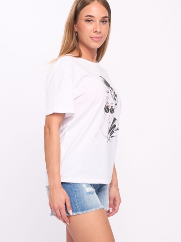 Timeout - Tricou dama cu imprimeu model - Img 3